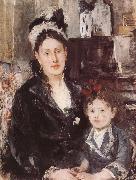 The Madam and her dauthter Berthe Morisot